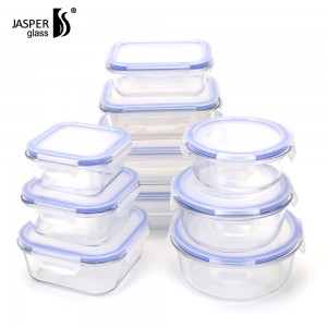 Hot Promotion Glass Lunch Box Color Gift Set In Stock