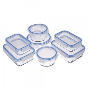 Hot Promotion Glass Lunch Box Color Gift Set In Stock