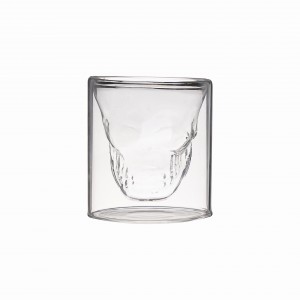 3D Borosilicate glass double-layer glass for bars with double-layer insulation glass